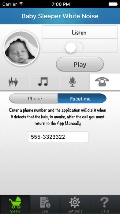 Baby Sleep White noise App screenshot #4