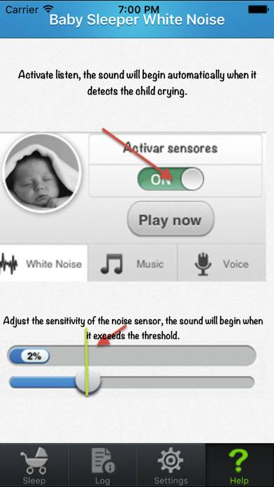 Baby Sleep White noise App screenshot #5