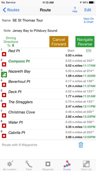 ISailGPS : NOAA USA RNC Charts App-Screenshot #4