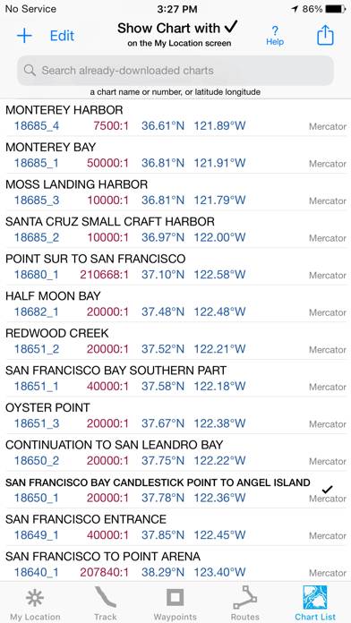 ISailGPS : NOAA USA RNC Charts App-Screenshot #6
