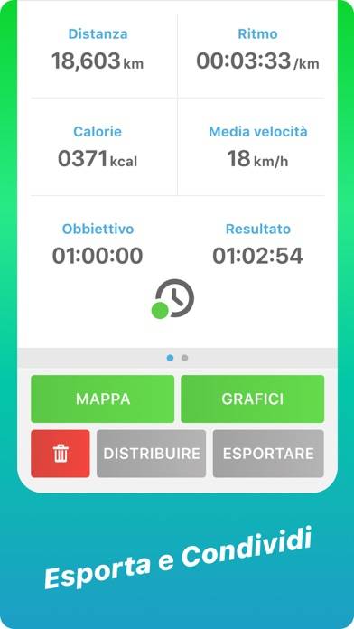 Bicycle ride tracker PRO App screenshot