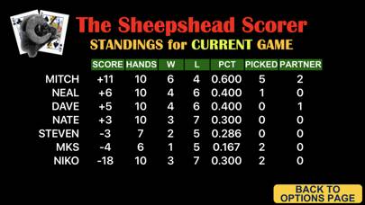 Sheepshead Scorer App screenshot #2