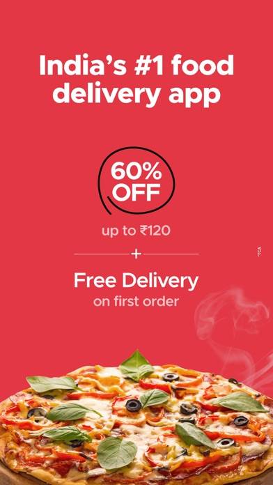 Zomato: Food Delivery & Dining Bildschirmfoto