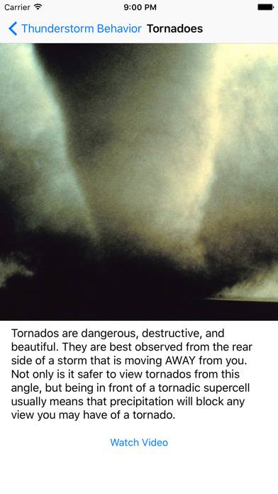 Tornado-Chaser App screenshot