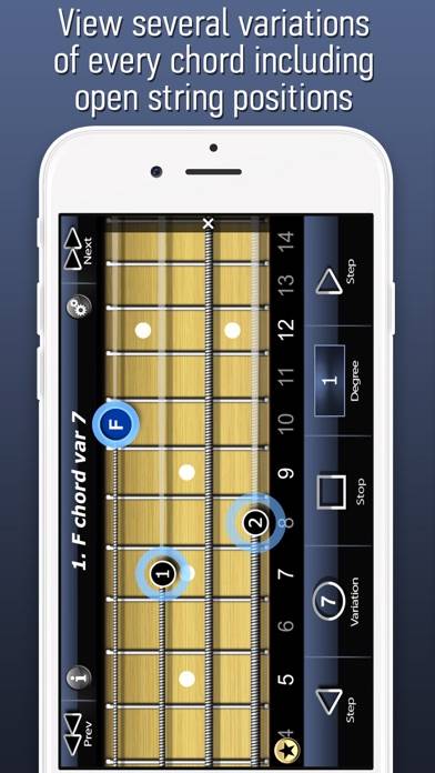 Bassman Chords Schermata dell'app #3