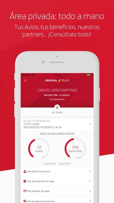 Iberia Schermata dell'app #5