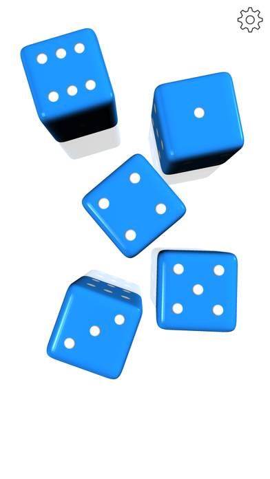 Dice in 3D Spiel-Screenshot