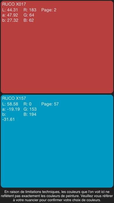 RUCO Colors Capture d'écran de l'application