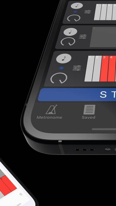 Metronomics Metronome App-Screenshot