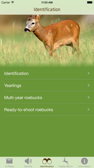 Roebuck Hunt App skärmdump #5