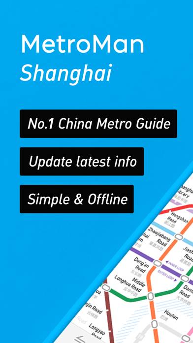 MetroMan Shanghai App screenshot #1
