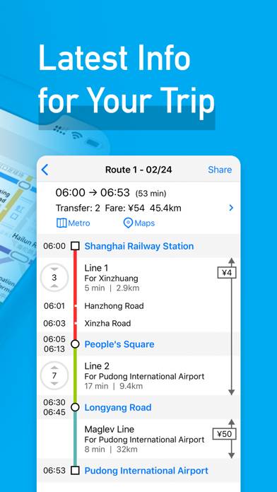 MetroMan Shanghai Скриншот приложения #3