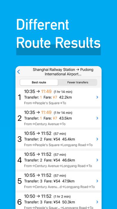 MetroMan Shanghai App screenshot #5