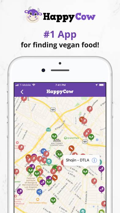 HappyCow Find Vegan Food screenshot #1