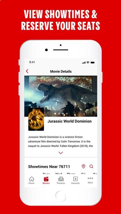 Cinemark Theatres App screenshot #1