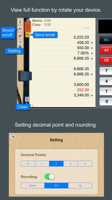 Acc Calculator Captura de pantalla de la aplicación #3