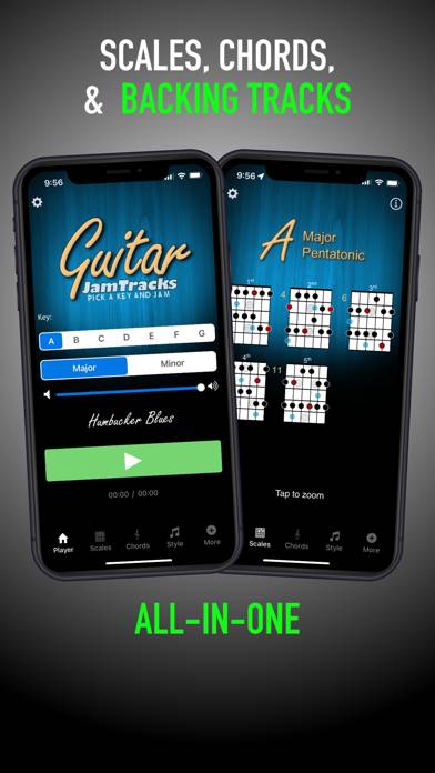 Guitar Jam Tracks: Scale Buddy Schermata dell'app #3