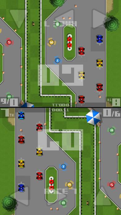Retro Racing Capture d'écran de l'application #4