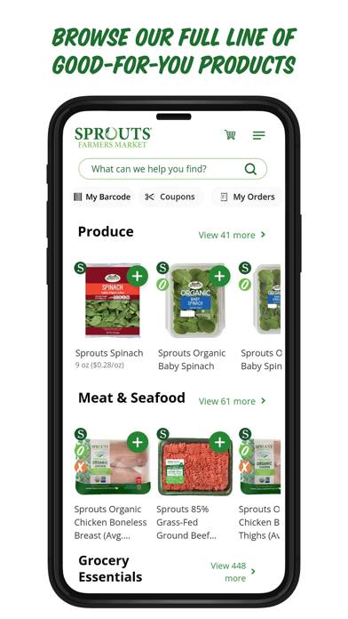 Sprouts Farmers Market App screenshot