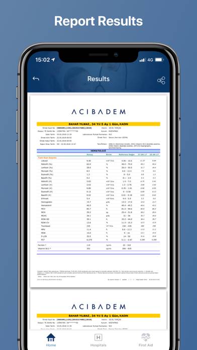 Acıbadem App screenshot