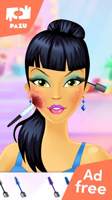 Makeup Kids Games for Girls Schermata dell'app #1