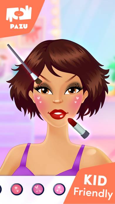 Makeup Kids Games for Girls Schermata dell'app #2