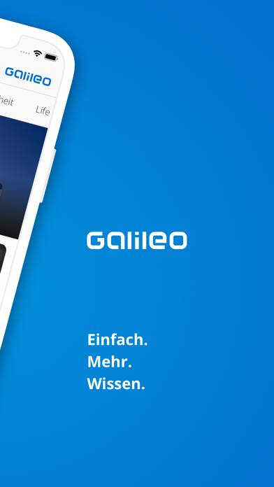 Galileo App-Screenshot #2