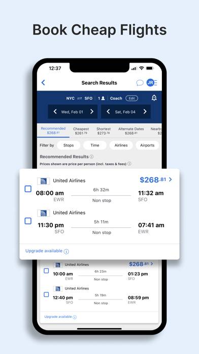CheapOair: Cheap Flight Deals App screenshot #1