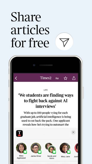 The Times of London Captura de pantalla de la aplicación #4