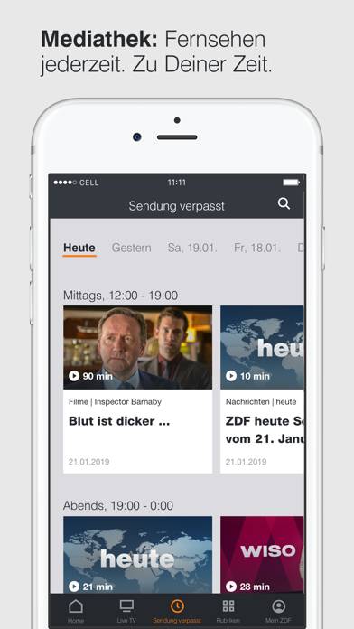 ZDFmediathek App-Screenshot #4