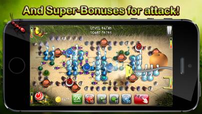 Antroad Defense for iPhone (Retina support) captura de pantalla del juego