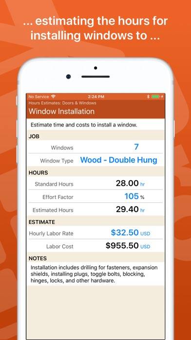 Home Builder Pro Calcs App screenshot