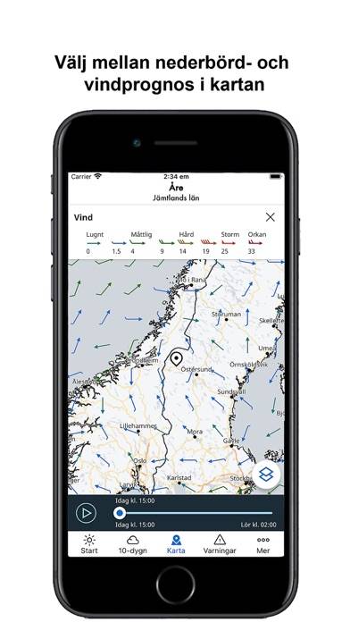 SMHI Väder App-Screenshot #4
