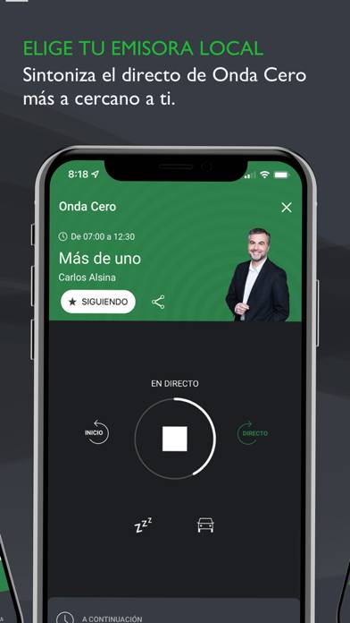 Onda Cero: Radio FM y Podcast Captura de pantalla de la aplicación #2