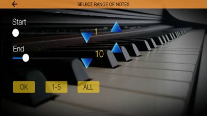 Melodia di pianoforte pro Schermata dell'app