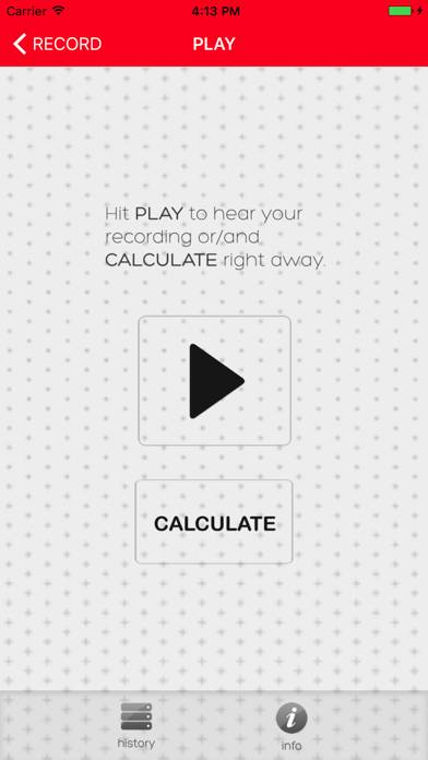 Voice Test Captura de pantalla de la aplicación #3