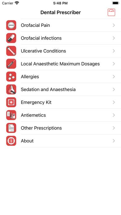 Dental Prescriber Schermata dell'app #1