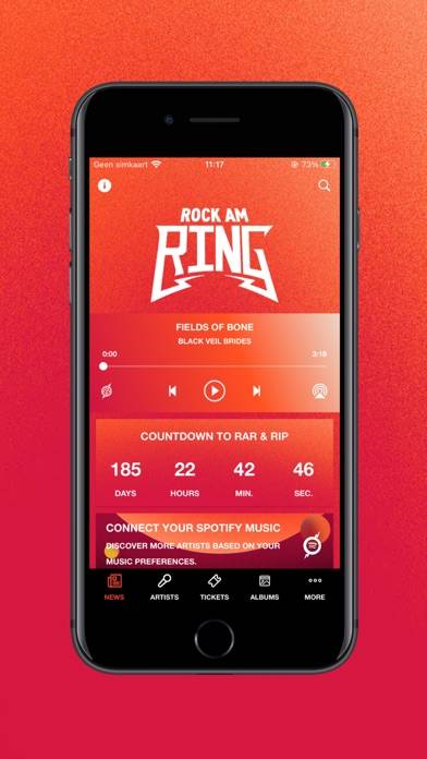 Rock am Ring / Rock im Park App-Screenshot #1