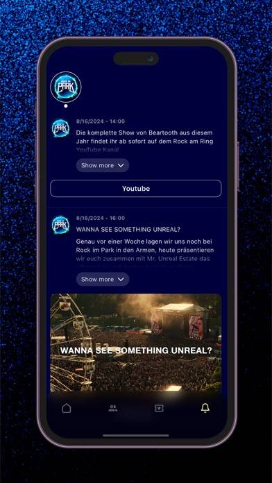Rock im Park App-Screenshot