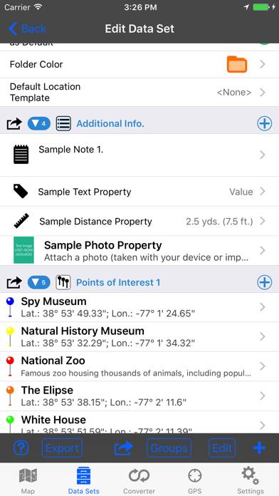 GPS & Map Toolbox Captura de pantalla de la aplicación #3