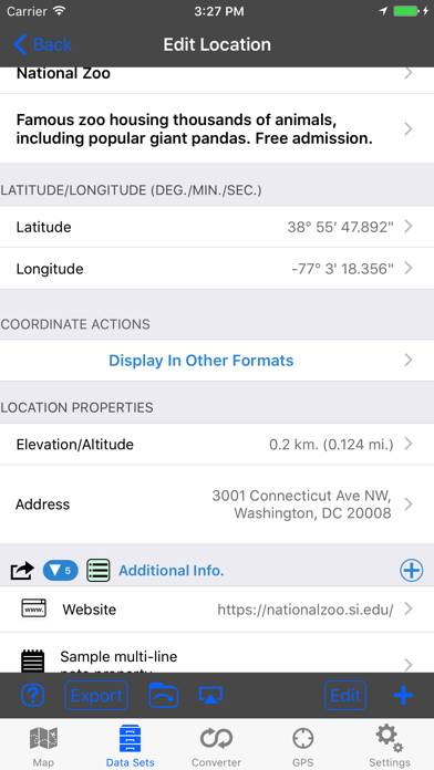 GPS & Map Toolbox Captura de pantalla de la aplicación #4