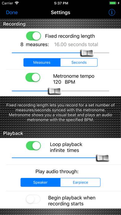 Voice Loop Schermata dell'app #2