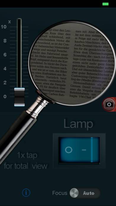 Magnifier with light+zoom