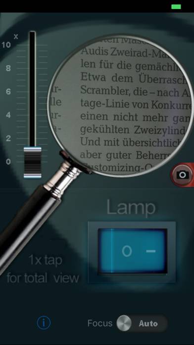 Magnifier with light pluszoom App screenshot #2