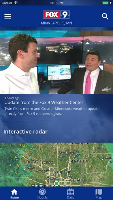 FOX 9 Weather – Radar & Alerts App screenshot #1