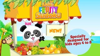 Lola's Fruity Sudoku Captura de pantalla de la aplicación #1