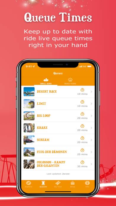 Heide Park Resort App-Screenshot #4