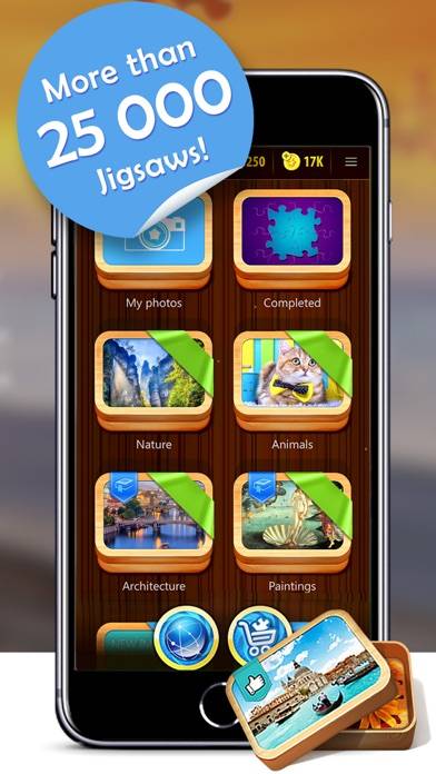 Magic Jigsaw Puzzles－Games HD Captura de pantalla de la aplicación #2