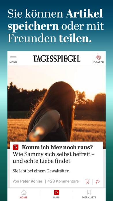 Tagesspiegel App-Screenshot #6