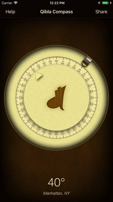 ISalam: Qibla Compass Capture d'écran de l'application #2